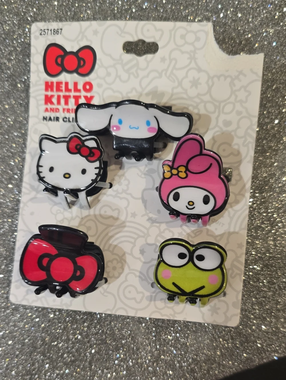 Hello Kitty & Friends Character Hair Clips